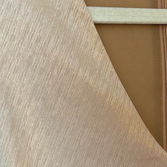 Lost + Wander gold silk mini dress - Picture 2 of 3